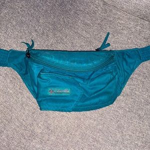 Vintage Columbia Green Fanny Pack